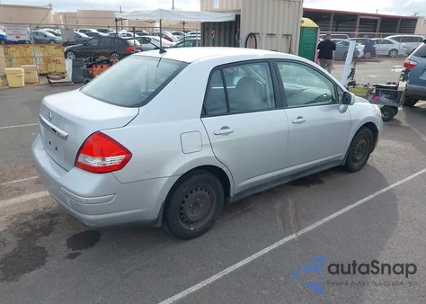 2009 Nissan Versa 1.8S из США, поврежденный, VIN 3N1BC11E59L438726